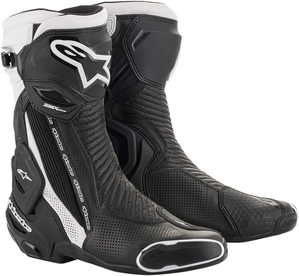 ALPINESTARS SMX Plus Vented Boots - Black/White - US 8 / EU 42 2221119-12-42