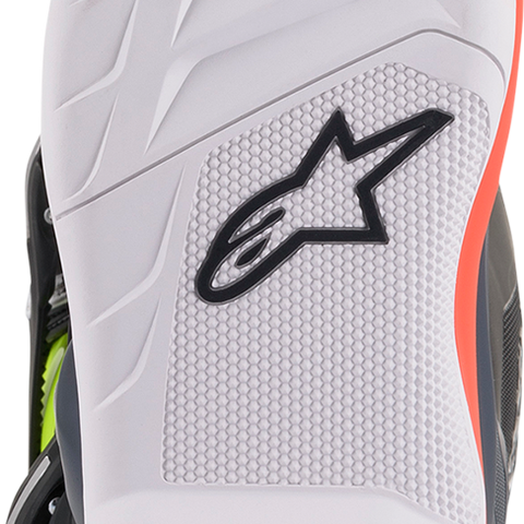 ALPINESTARS Youth Tech 7S Boots - Black/Gray/Red/White/Yellow - US 3 2015017-9058-3