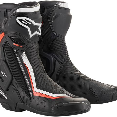 ALPINESTARS SMX+ Vented Boots - Black/White/Red - US 12.5 / EU 48 2221119-1231-48