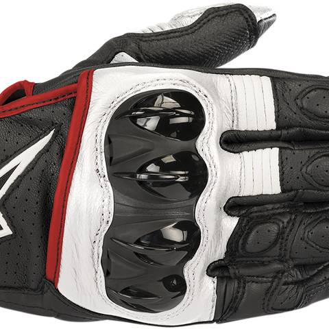 ALPINESTARS Celer V2 Gloves - Black/White/Fluo Red - 3XL 3567018-1231-3X