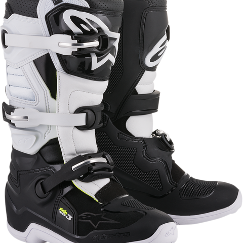 ALPINESTARS Stella Tech 3 Boots - Black/White - US 9 2013218-12-9