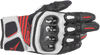 ALPINESTARS SPX AC V2 Gloves - Black/White/Fluo Red - 2XL 3567319-1231XXL