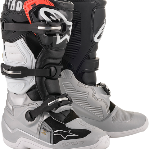 ALPINESTARS Tech 7S Boot - Black/Silver/White/Gold - US 2 2015017-1829-2