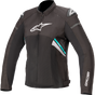 ALPINESTARS Stella T-GP Plus R v3 Air Jacket - Black/White/Teal - XS 33106201270XS