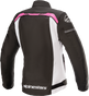 ALPINESTARS Stella T-SPS Jacket - Black/White - Large 3210120-1239-L