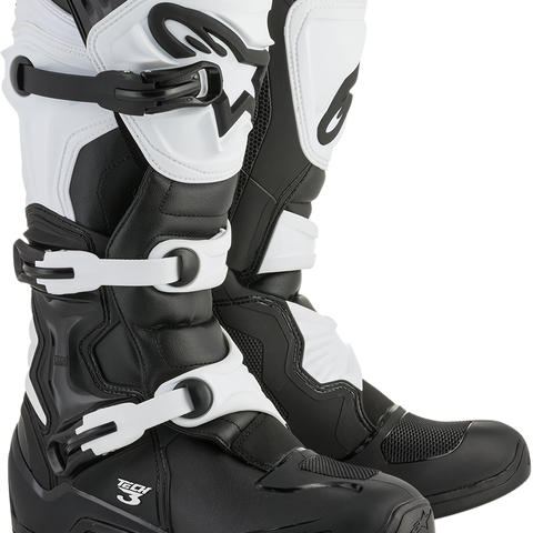 ALPINESTARS Tech 3 Boots - Black/White - US 13 2013018-12-13