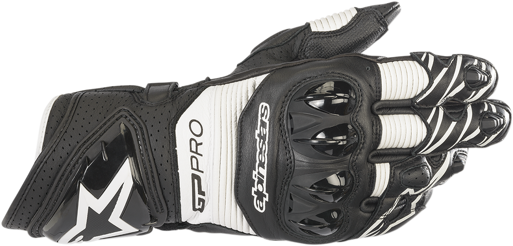 ALPINESTARS GP Pro R3 Gloves - Black/White - 3XL 3556719-12-3XL
