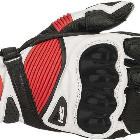 ALPINESTARS SP-1 V2 Gloves - Black/White/Red - 2XL 3558119-123-XXL