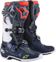 ALPINESTARS Tech 10 Boots - Dark Gray/Dark Blue/Red - US 13 2010020-9079-13