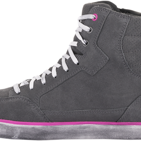 ALPINESTARS J-6 Waterproof Women's Shoes - Gray/Pink - US 10.5 2542220909510.5