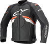 ALPINESTARS GP Plus R v3 Leather Jacket - Black/Red/White - US 40 / EU 50 3100620-1321-50