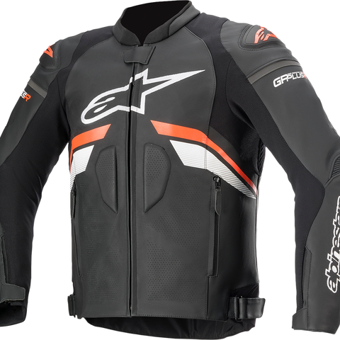 ALPINESTARS GP Plus R v3 Leather Jacket - Black/Red/White - US 40 / EU 50 3100620-1321-50