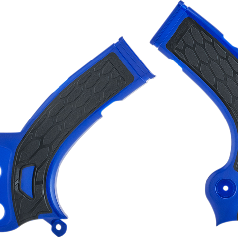 ACERBIS X-Grip Frame Guards - Blue/Black - YZ 250F/450F/WR250F/450F 2640271034