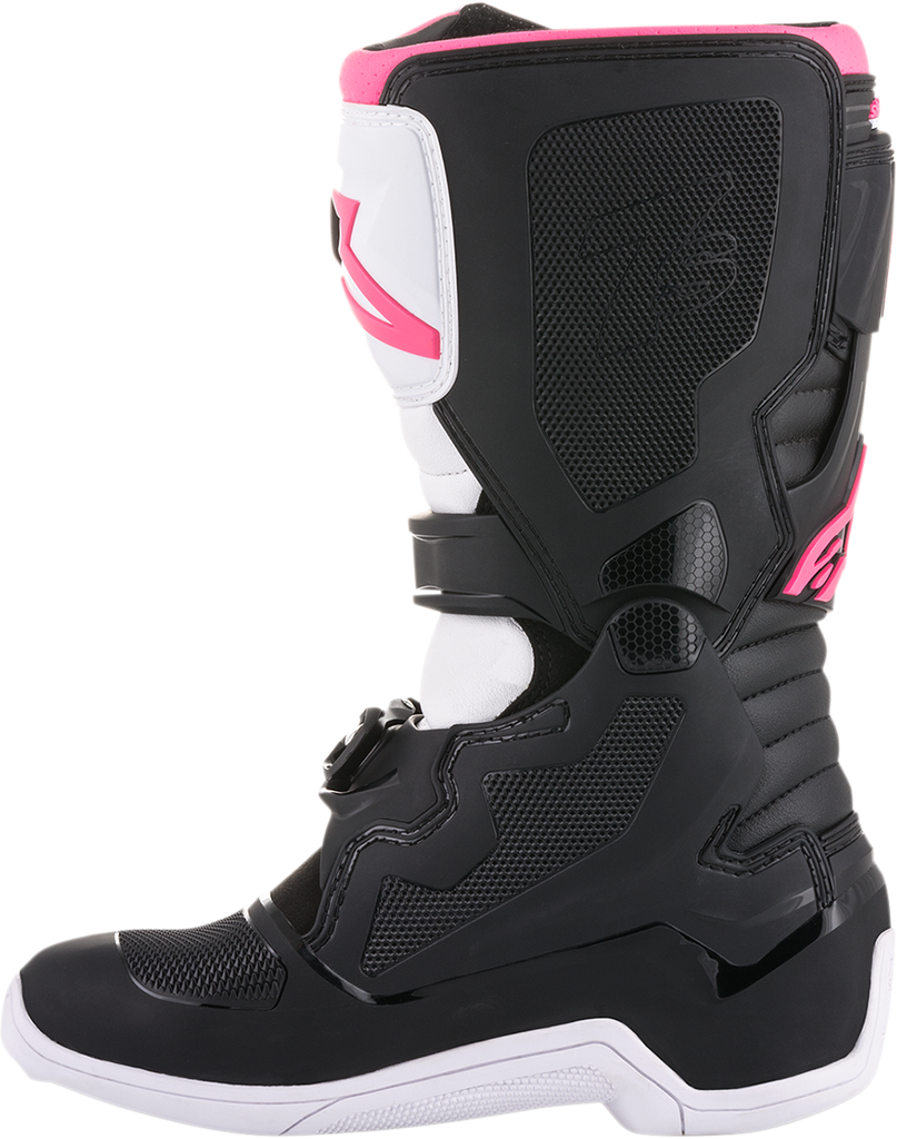 ALPINESTARS Stella Tech 3 Boots - Black/White/Pink - US 6 2013218-130-6