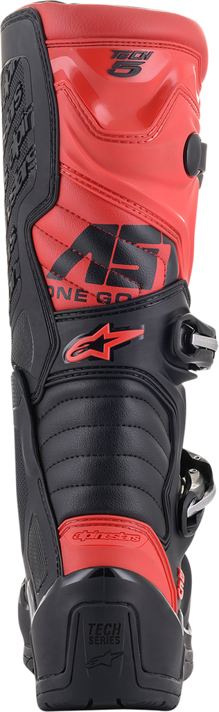 ALPINESTARS Tech 5 Boots - Black/Red- US 13 2015015-13-13