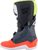 ALPINESTARS Youth Tech 7S Boots - Black/Gray/Red/White/Yellow - US 7 2015017-9058-7