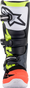 ALPINESTARS Youth Tech 7S Boots - Black/Gray/Red/White/Yellow - US 4 2015017-9058-4