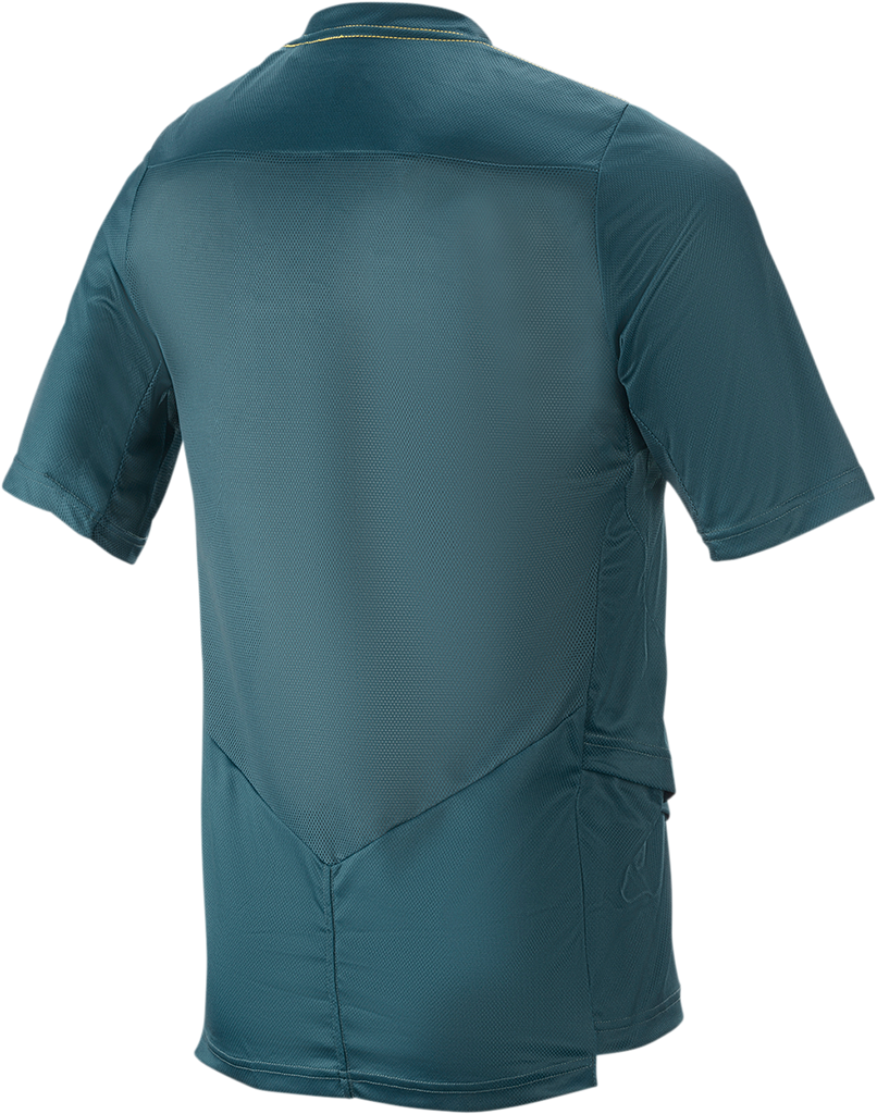 ALPINESTARS Drop 6.0 Short-Sleeve Jersey - Green - Small 1766320-7170-SM