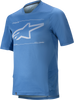ALPINESTARS Drop 6.0 Short-Sleeve Jersey - Blue - 2XL 1766320-7310-2X