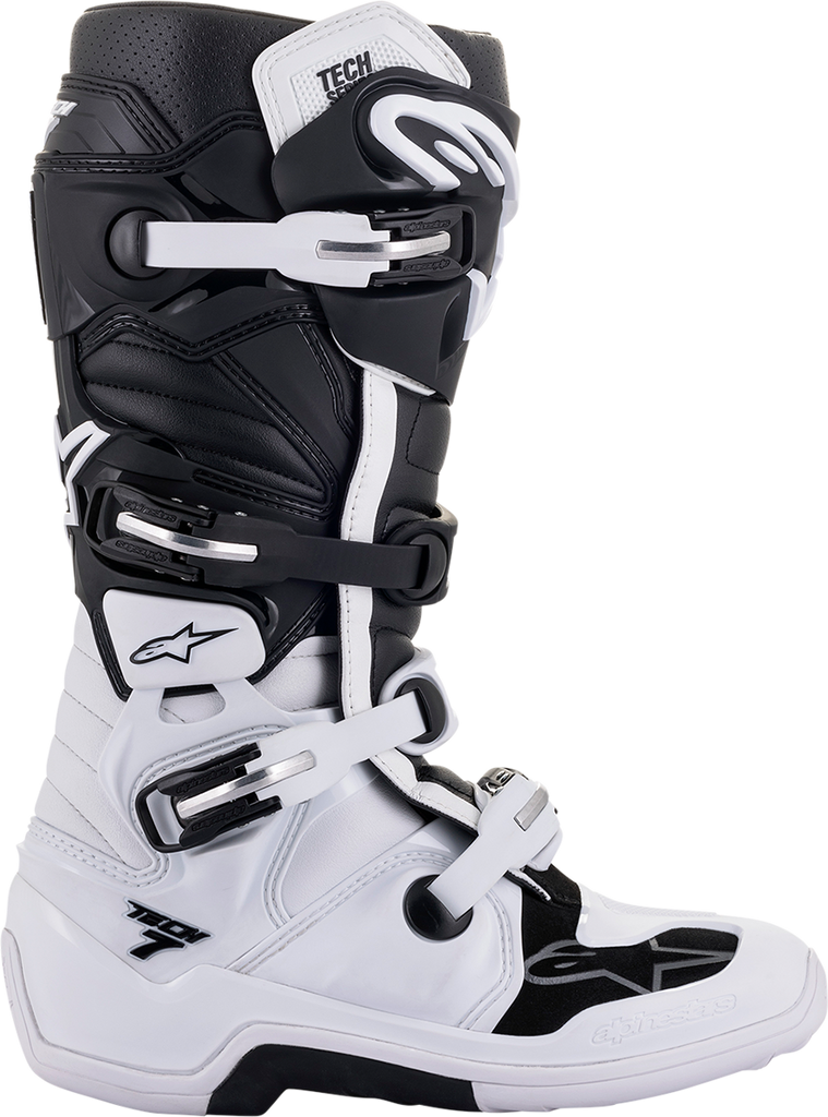 ALPINESTARS Tech 7 Boots - White/Black - US 9 2012014-21-9