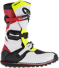 ALPINESTARS Tech-T Boots - White/Red/Yellow Fluorescent/Black - US 12 2004017-2351-12