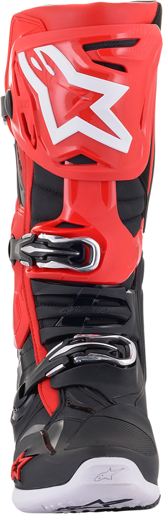 ALPINESTARS Tech 10 Boots - Black/Red - US 13 2010020-31-13