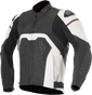 ALPINESTARS Core Airflow Leather Jacket - Black/White - US 40 / EU 50 3101416-12-50