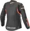 ALPINESTARS Stella Kira Leather Jacket - Black/Red - US 4 / EU 40 3112019-1030-40