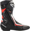 ALPINESTARS SMX+ Boots - Black/White/Red Fluorescent - US 9.5 / EU 44 2221019-1231-44
