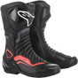ALPINESTARS SMX-6 v2 Vented Boots - Black/Gray/Red - US 13.5 / EU 49 2223017-1133-49