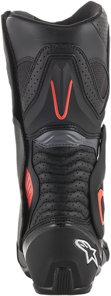 ALPINESTARS SMX-6 v2 Vented Boots - Black/Gray/Red - US 13.5 / EU 49 2223017-1133-49