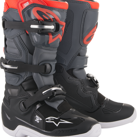 ALPINESTARS Youth Tech 7S Boots - Black/Gray - US 4 201501711334