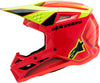 Sm3 Youth Fray Helmet Rd/Ylw Fluo/Blk Yl