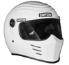 SIMPSON MOTORCYCLE OUTLAW BANDIT 3 HELMET - White