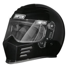 SIMPSON MOTORCYCLE OUTLAW BANDIT 3 HELMET - Gloss Black