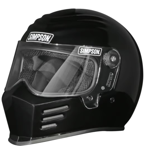 SIMPSON MOTORCYCLE OUTLAW BANDIT 3 HELMET - Gloss Black
