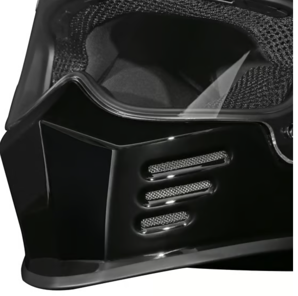 SIMPSON MOTORCYCLE OUTLAW BANDIT 3 HELMET - Gloss Black