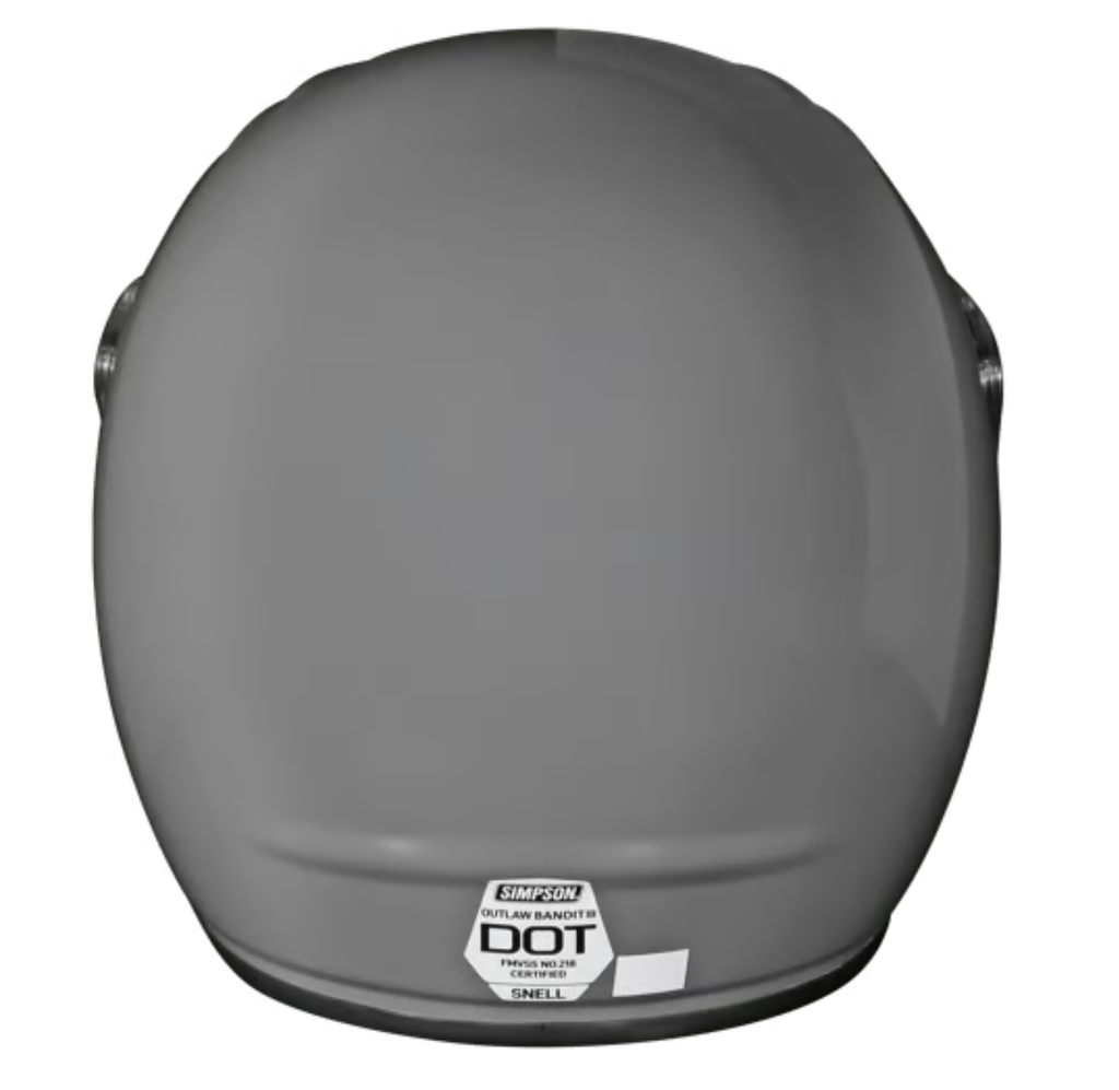 SIMPSON MOTORCYCLE OUTLAW BANDIT 3 HELMET - Armor