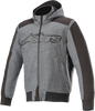ALPINESTARS Rhod Windstopper Hoodie - Gray/Black - Small 4200420-9121-S