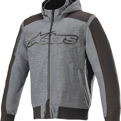 ALPINESTARS Rhod Windstopper Hoodie - Gray/Black - Large 4200420-9121-L