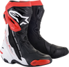 ALPINESTARS Supertech R Boots - Black/White/Red - US 9.5 / EU 44 2220021-123-44