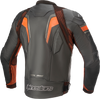 ALPINESTARS GP Plus R v3 Rideknit? Leather Jacket - Black/Red Fluo - US 44 / EU 54 3100321-1030-54