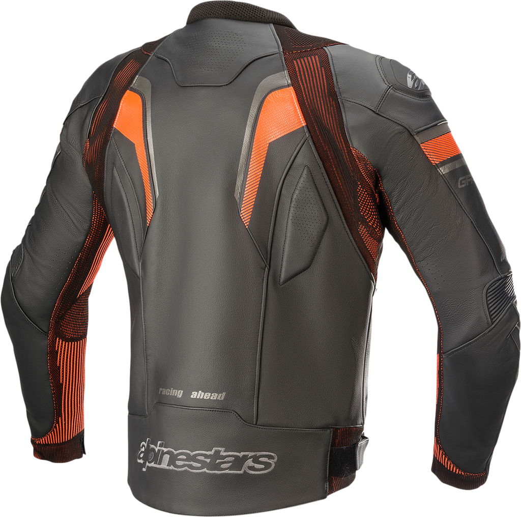 ALPINESTARS GP Plus R v3 Rideknit? Leather Jacket - Black/Red Fluo - US 44 / EU 54 3100321-1030-54