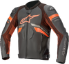 ALPINESTARS GP Plus R v3 Rideknit? Leather Jacket - Black/Red Fluo - US 44 / EU 54 3100321-1030-54