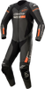ALPINESTARS GP Force Chaser 1-Piece Leather Suit - Black/Red Fluorescent - US 46 / EU 56 3150321-1030-56