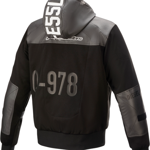 ALPINESTARS Shotaro Hoodie - Black - 4XL 4207421-10-4X