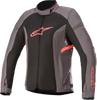 ALPINESTARS Stella T-Kira v2 Air Jacket - Gray/Black/Pink - Large 3312021-9138-L