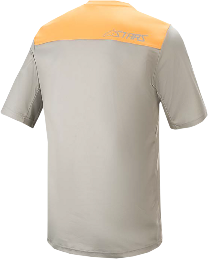 ALPINESTARS Drop 4.0 Short-Sleeve Jersey - Gray Steel/Tangerine - XL 1766220-6004-XL