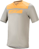 ALPINESTARS Drop 4.0 Short-Sleeve Jersey - Gray Steel/Tangerine - Small 1766220-6004-SM