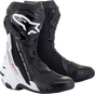 ALPINESTARS Supertech R Boots - Black/White - US 7.5 / EU 41 2220021-12-41